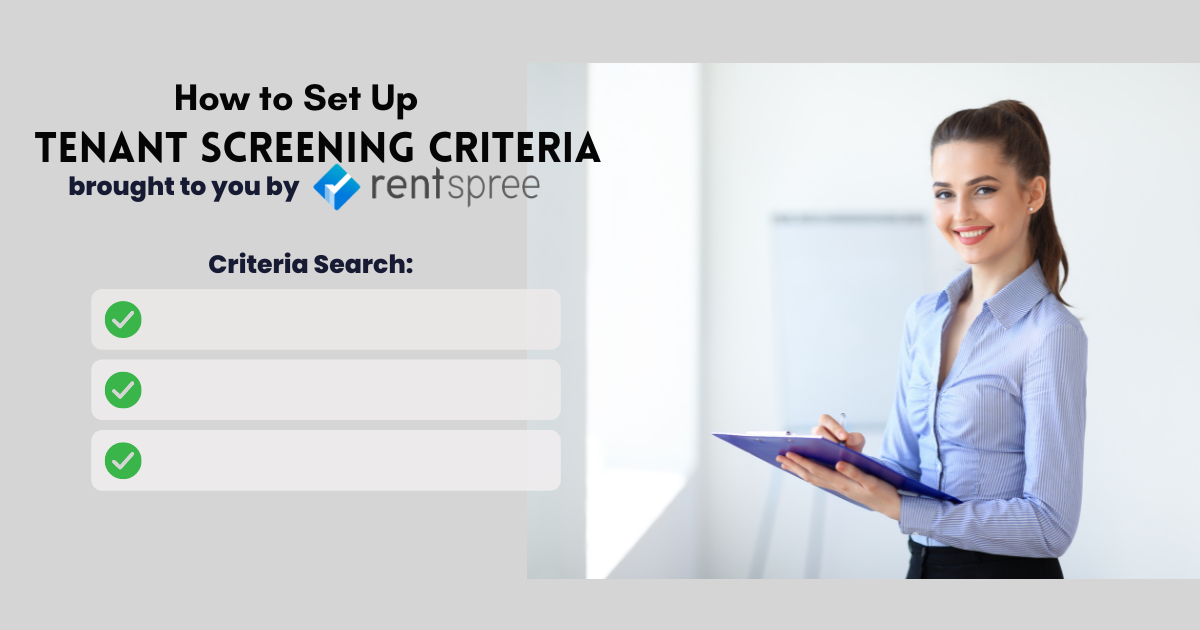 How To Set Up Rental Tenant Screening Criteria Wise Agent